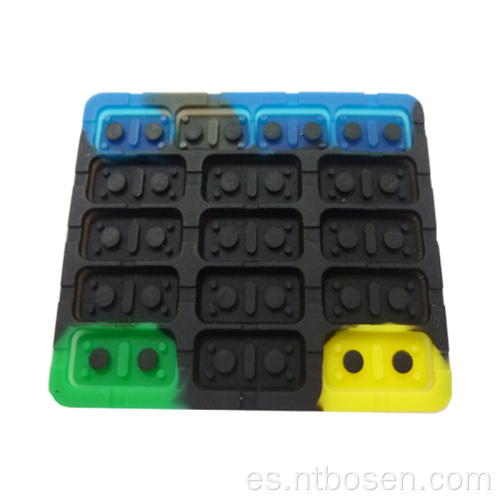 Personalizar las teclas de teclado de teclado de membrana de caucho de silicona de alta calidad